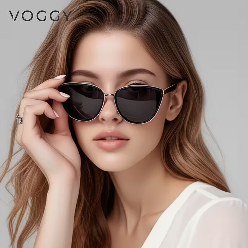 VOGGY Butterfly Frame Designer Sunglasses