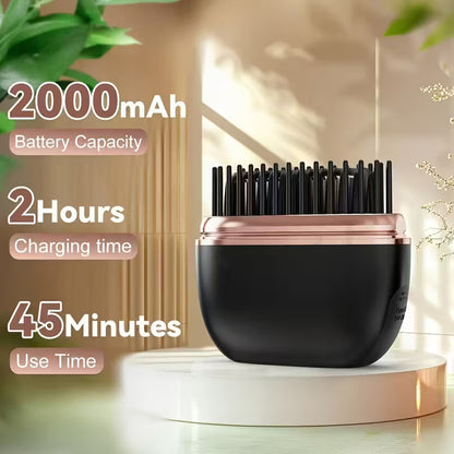 EveTech Luxe SilkStyle Mini™ – Cordless Hot Styling Comb