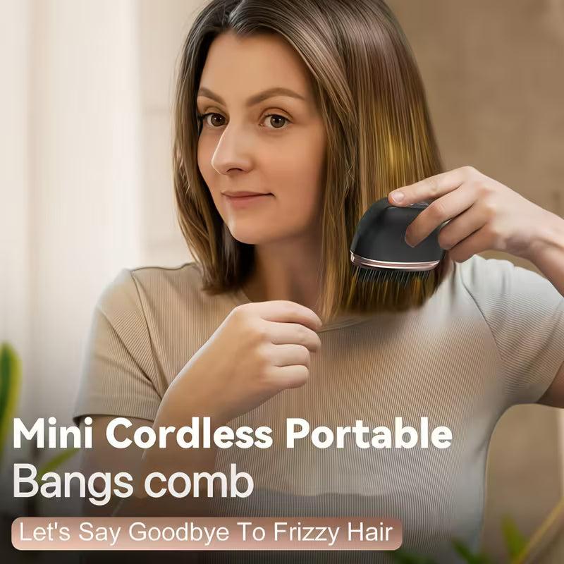 EveTech Luxe SilkStyle Mini™ – Cordless Hot Styling Comb