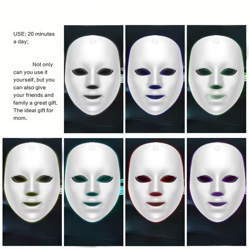 EveTech Luxe AuraGlow 7™ Facial Therapy Mask