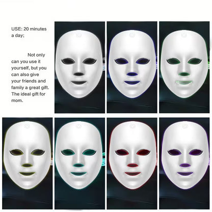 EveTech Luxe AuraGlow 7™ Facial Therapy Mask