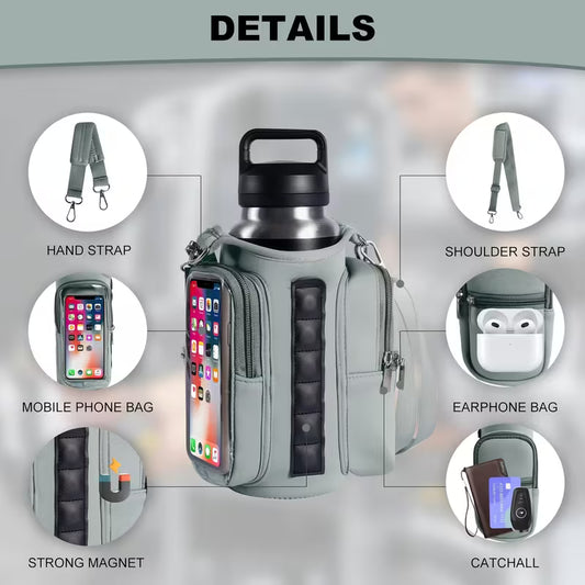 EveTech Luxe MagCarry Pro™ – Magnetic Travel & Fitness Companion Bag