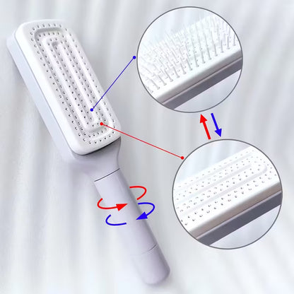 EveTech Luxe AirSilk™ – Self-Cleaning Massage Hair Brush