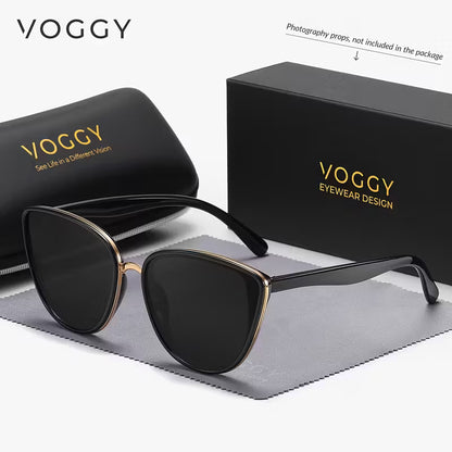 VOGGY Butterfly Frame Designer Sunglasses