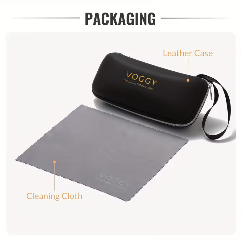VOGGY Oversized Polarized Designer Sunglasses