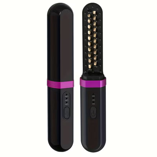 LuxeSilk Wireless Straightening Brush