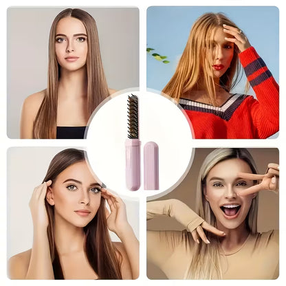 LuxeSilk Wireless Straightening Brush