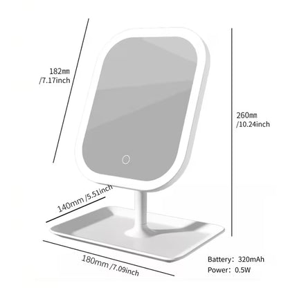 LumiLuxe LED Vanity Mirror